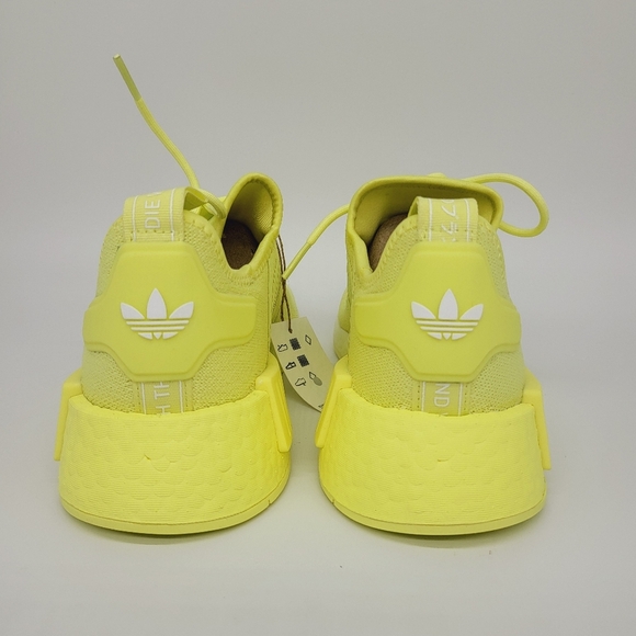 Adidas Originals NMD_R1 Pulse Yellow Running Shoes Women's Size 8 GX8382 - Picture 6 of 9